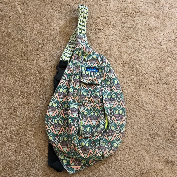 kavu rope bag owl print